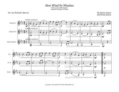 Hen Wlad Fy Nhadau (arr. Dominic Meccia)