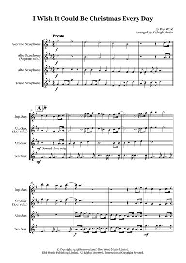 I Wish It Could Be Christmas Every Day (arr. Kayleigh Huelin)