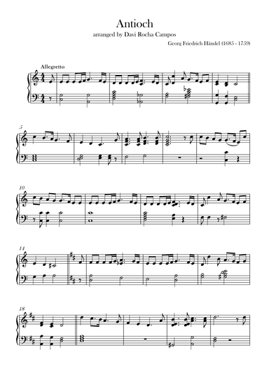 Antioch (arr. Davi Rocha Campos)
