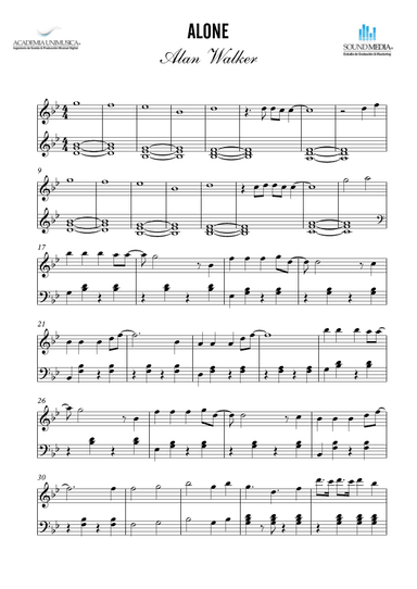 Alone (arr. Unimusic Academy (Academia Unimusica))