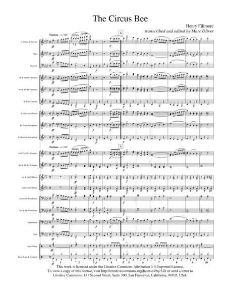 The Circus Bee (arr. Marc Oliver)