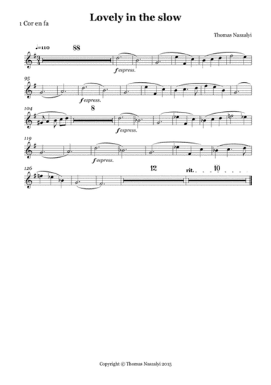 Lovely in the Slow/Horn PART