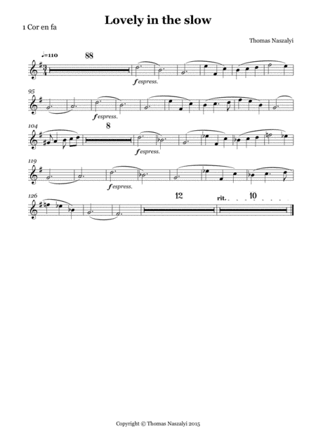 Lovely in the Slow/Horn PART