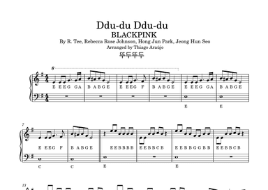 Ddu-du Ddu-du Blackpink (arr. Thiago Araújo)
