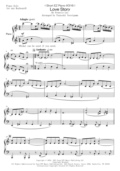 Love Story (arr. Tsuyoshi Yoroiguma)