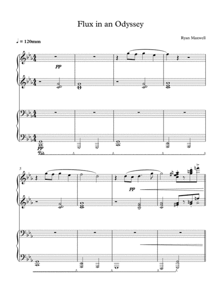 Flux in a Odyssey (Four Hands Two Piano)