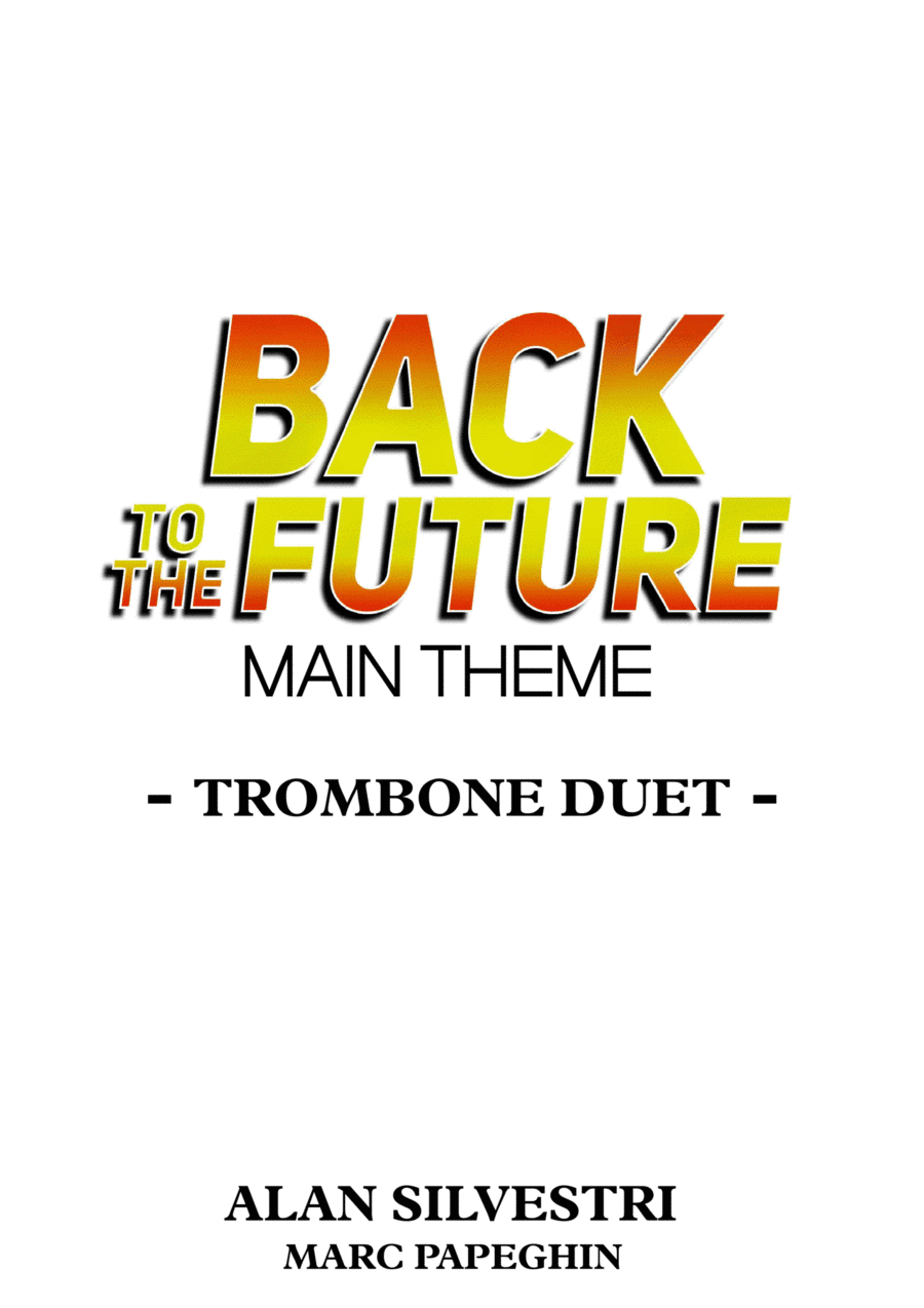 Back To The Future (arr. Marc Papeghin)