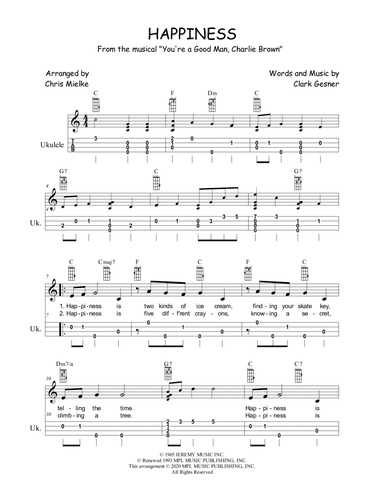 Happiness (arr. Chris Mielke)
