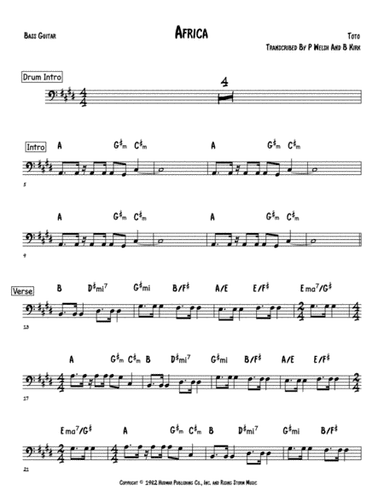 Africa (arr. Paul welsh)