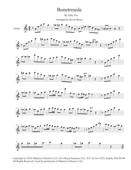 Bonetrousle (from Undertale) (arr. Kevin Busse)