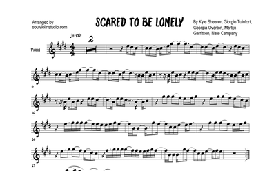 Scared To Be Lonely (arr. Soul Violin)