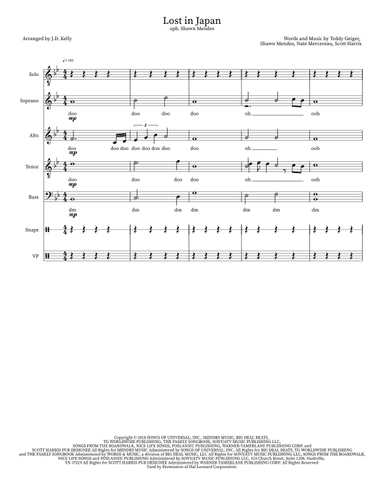 Lost In Japan (arr. Jaiden McGloster)