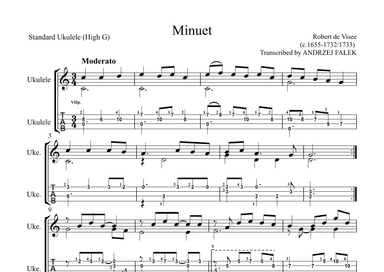 Minuet (arr. Andrzej Falek)