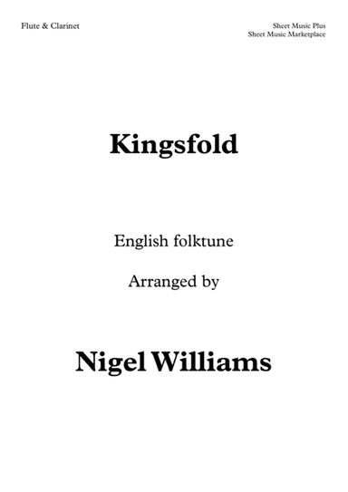 Kingsfold, an English folk tune, for Flute and Clarint Duet (arr. Nigel Williams)