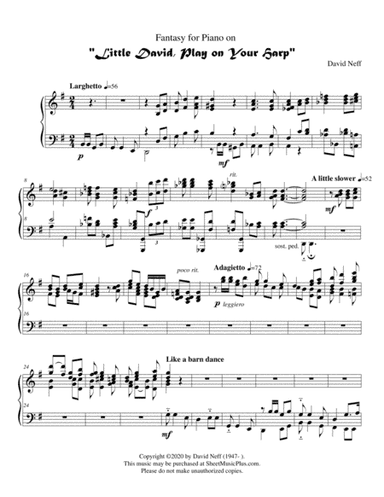 Fantasy on "Little David, Play on Your Harp"