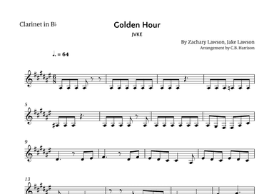 Golden Hour (arr. C. B. Harrison)