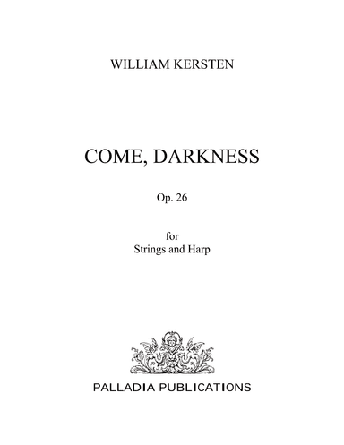 Come, Darkness for Strings and Harp