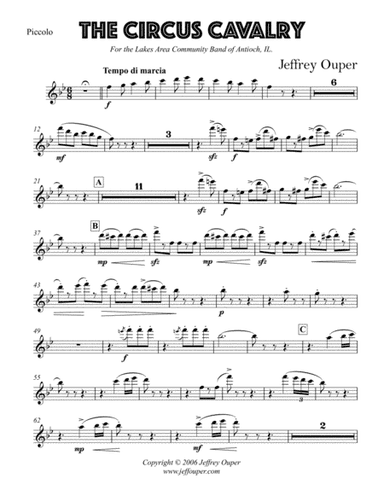 The Circus Cavalry (parts)