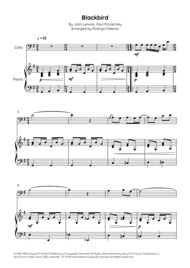 Blackbird (arr. Rodrigo Faleiros)