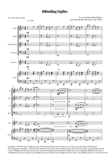 Blinding Lights (arr. André Alberto Santos)