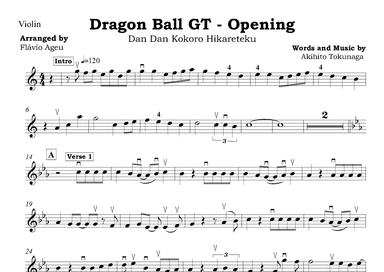 Dragon Ball Gt (arr. Flávio Ageu)