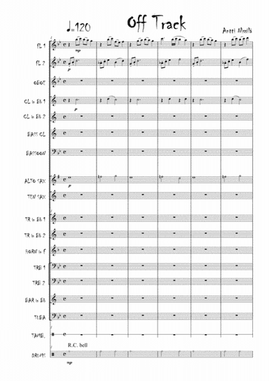 Off Track (for junior band)