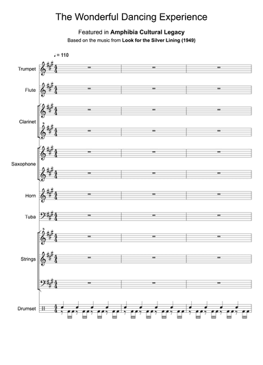 The Wonderful Dancing Experience (arr. Amphibia Cultural Legacy)