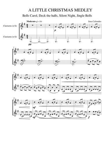 A little christmas medley (arr. Sara Caliandro)