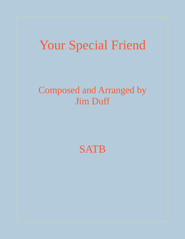 Your Special Friend