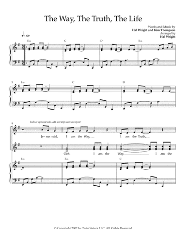 The Way, The Truth, The Life (arr. Hal Wright)