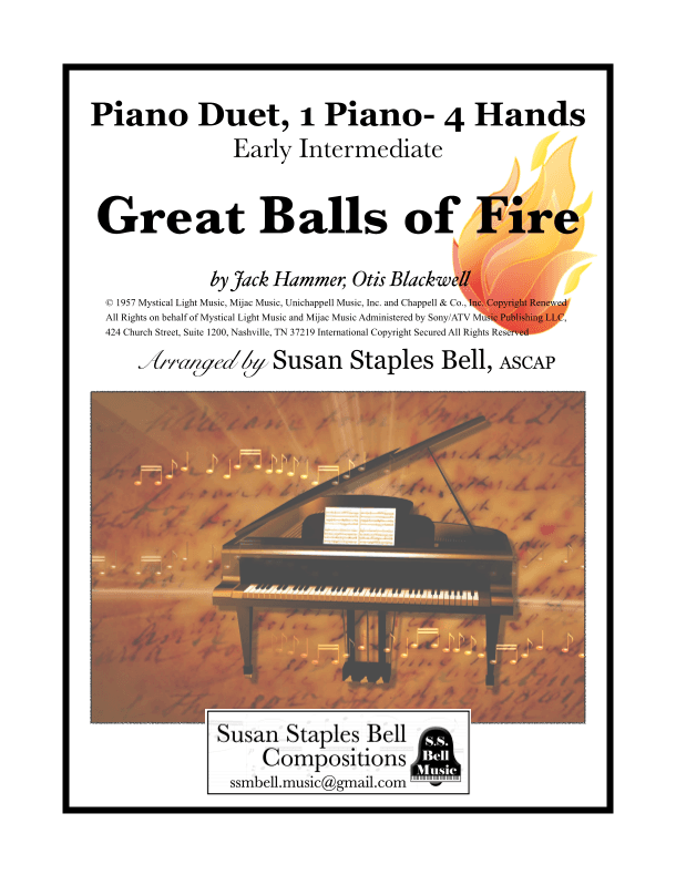 Great Balls Of Fire (arr. Susan Staples Bell)