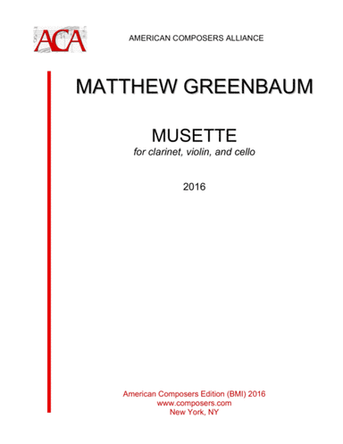 [Greenbaum] Musette