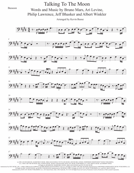 Talking To The Moon (arr. Kevin Busse)