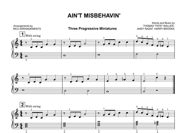Ain't Misbehavin' (arr. MCC Arrangements)