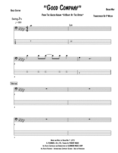 Good Company (arr. Accubass)
