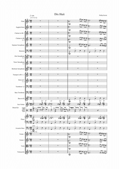 Dix Huit - Orchestral