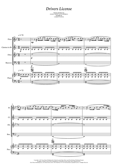 Drivers License (arr. Cássio Silva Chaves)