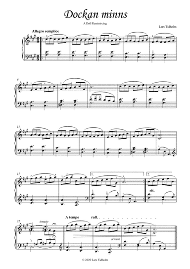Dockan minns - A Doll Reminiscing