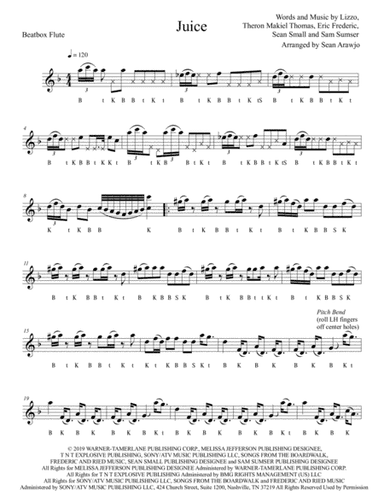 Juice (arr. Sean Arawjo)