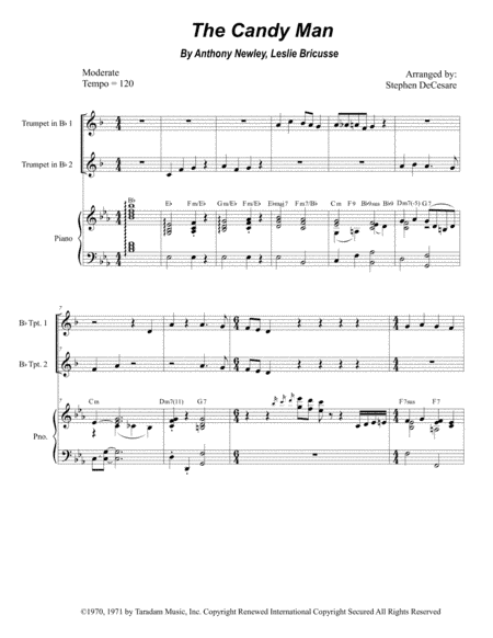 The Candy Man (arr. Stephen DeCesare)