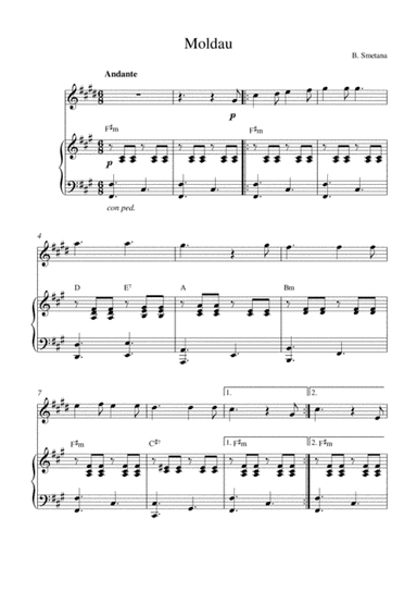 Moldau (arr. Kaiserin Rebecca)