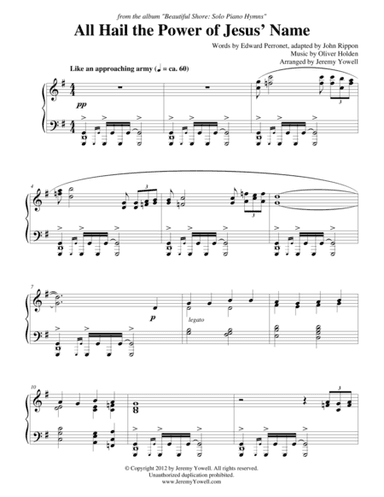 All Hail the Pow'r of Jesus' Name (arr. Jeremy Yowell)