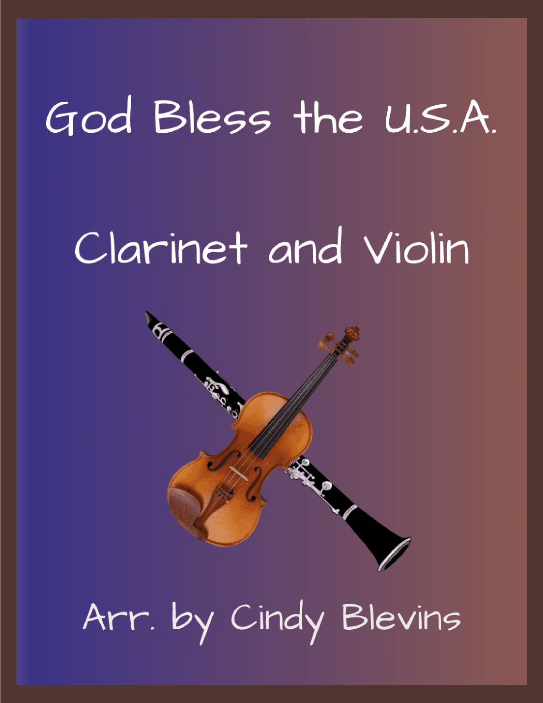 God Bless The U.S.A. (arr. Cindy Blevins)