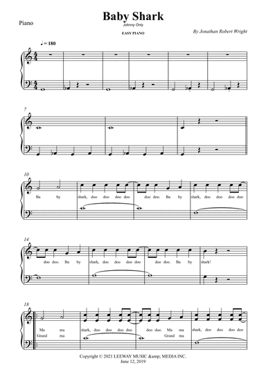 Baby Shark (arr. Wesley S. SIlva)