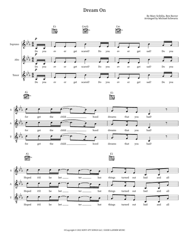 Dream On (arr. Michael Schwartz)