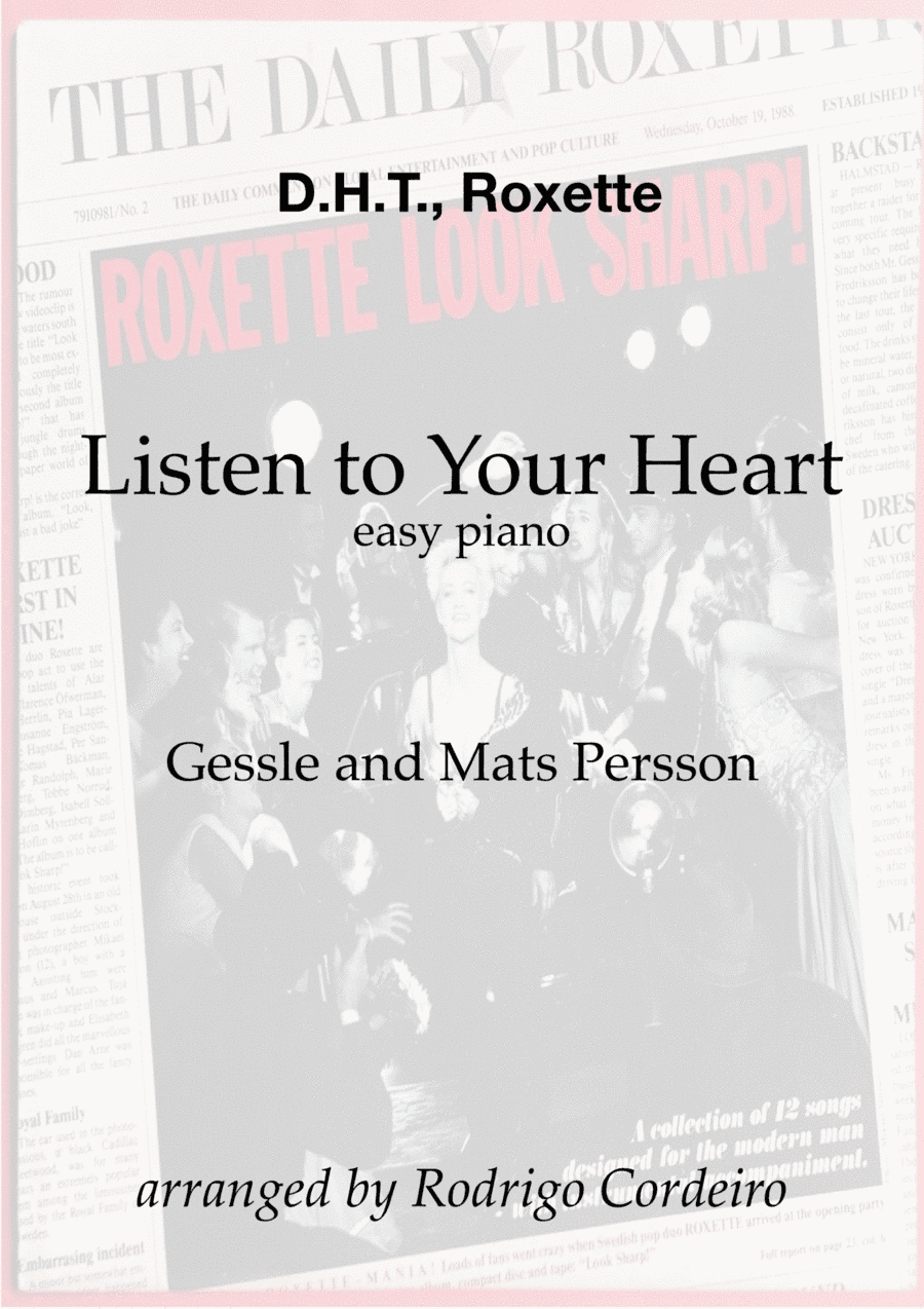 Listen To Your Heart (arr. Rodrigo Cordeiro)
