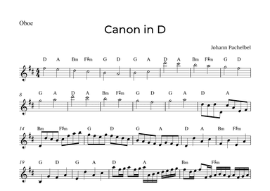 Canon in D (arr. Alex Nunes Rodrigues)