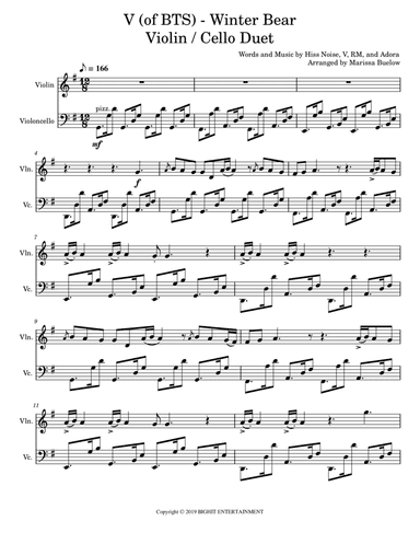 Winter Bear (arr. Marissa Buelow)
