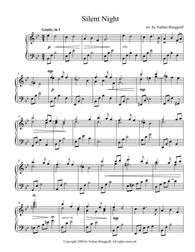 Silent Night (arr. Nathan Burggraff)
