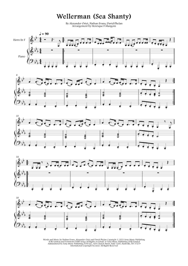 Wellerman (arr. Henrique F Mangoni)